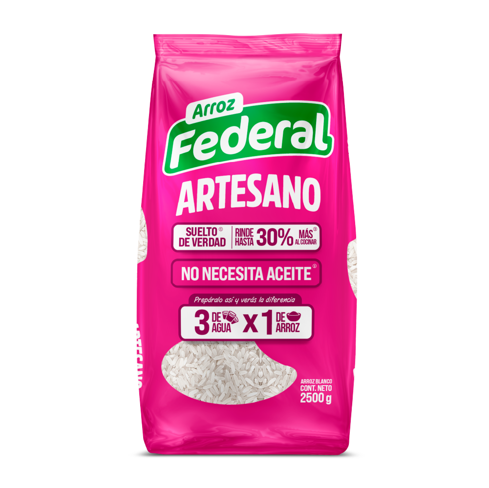 ARROZ FEDERAL ARTESANO *2500G