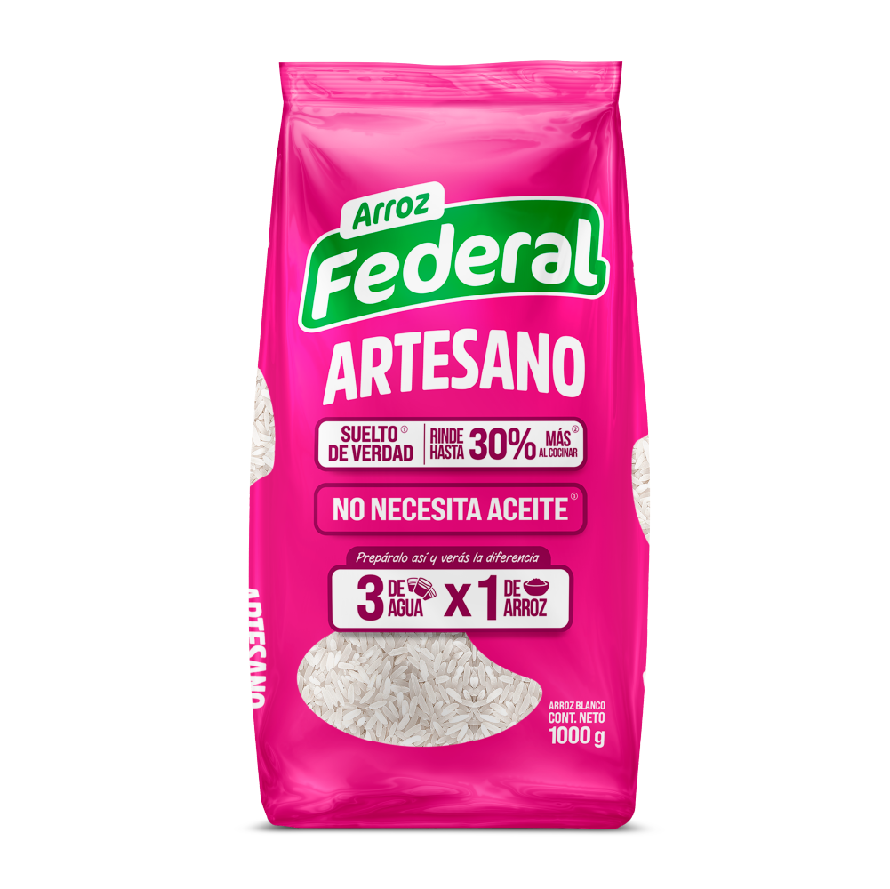 ARROZ FEDERAL ARTESANO *1000G